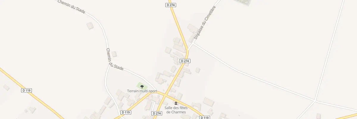 Plan du 7 Rue François Mitterrand à Charmes