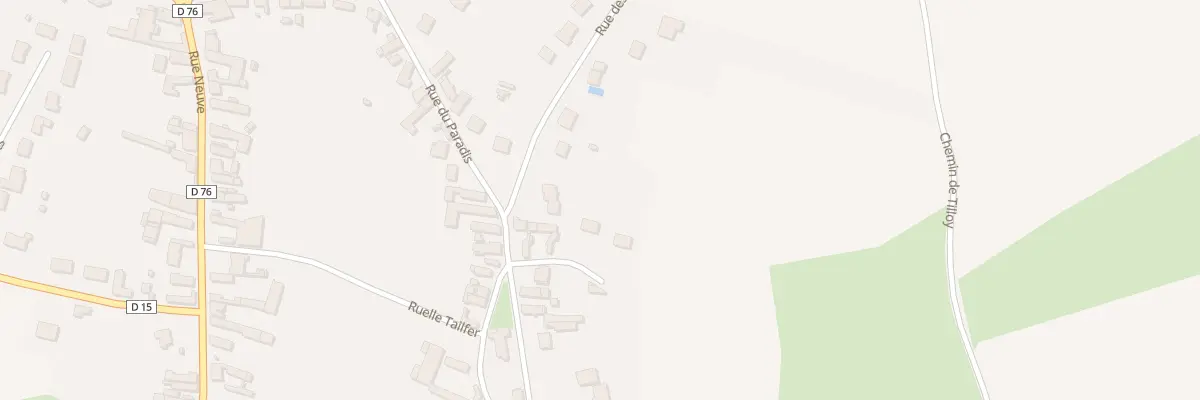 Plan du 26 Rue de Paradis à Crèvecœur-sur-l’Escaut