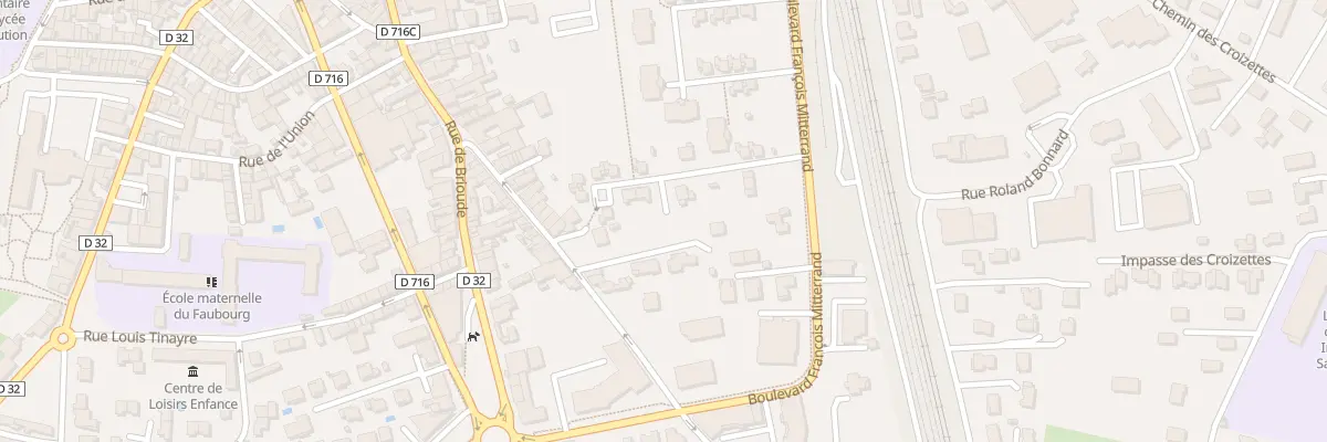 Plan du 55 Rue de Lavaur à Issoire