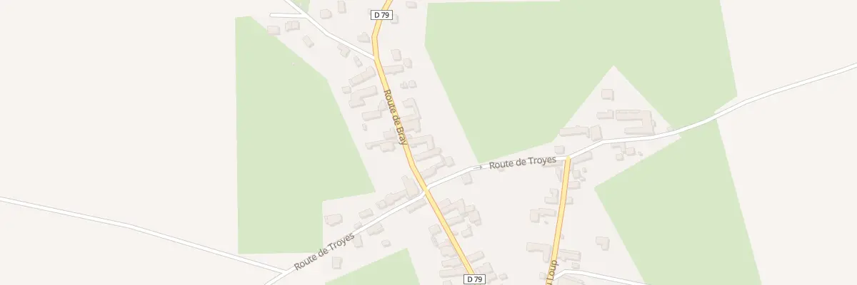 Plan du 20 Rte de Bray à Montigny-le-Guesdier