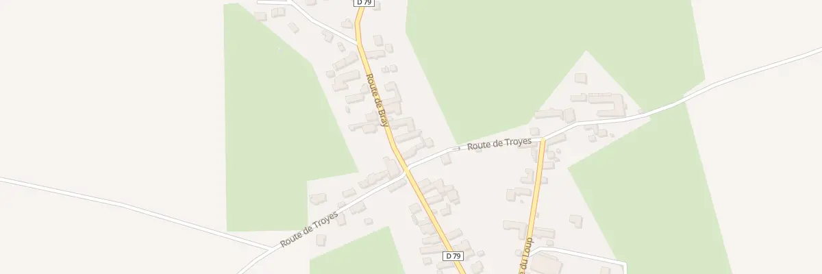 Plan du 18 Rte de Bray à Montigny-le-Guesdier