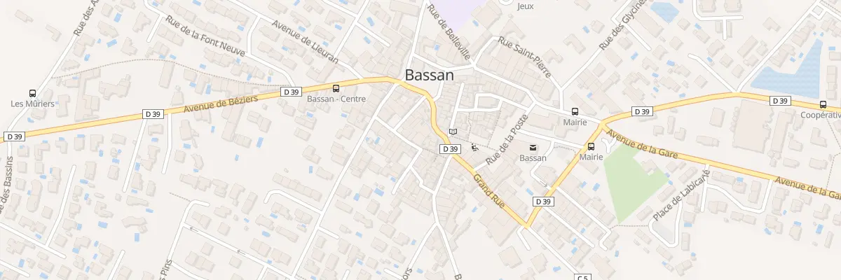 Plan du 7 Rue de l’Ancien Cimetière à Bassan