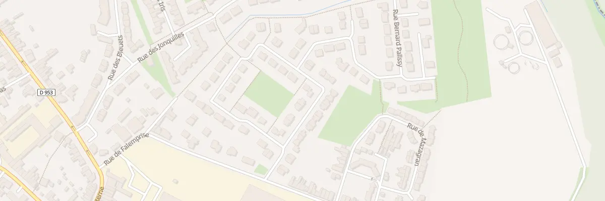 Plan du 7 Rue du Moulin des Loups à Orchies