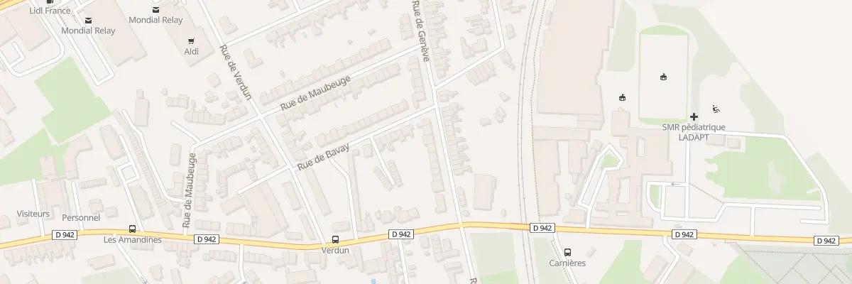 Plan du 46 Rue de Genève à Cambrai
