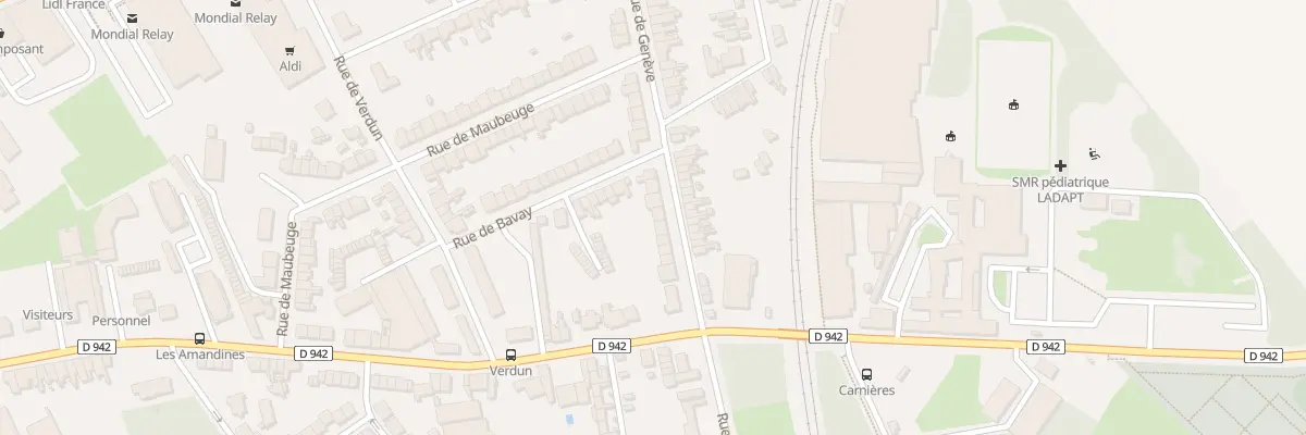 Plan du 48 Rue de Genève à Cambrai