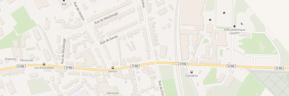 Plan du 56 Rue de Genève à Cambrai