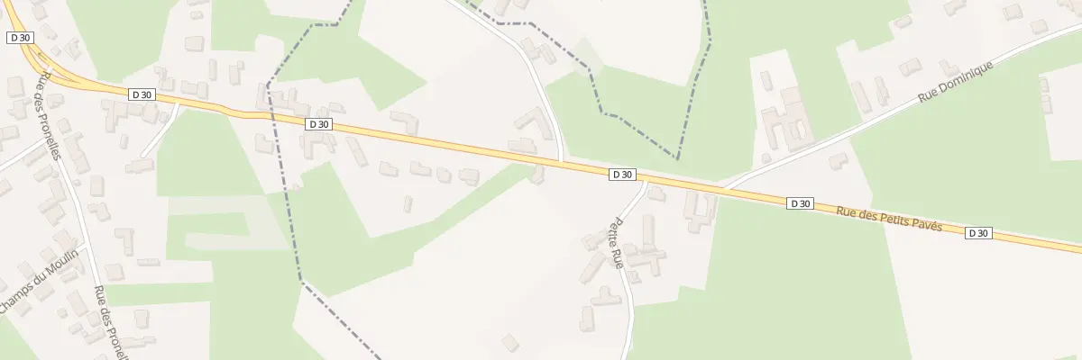 Plan du 127 Rue du Petit Pave à Marchiennes