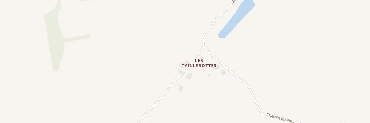 Plan du 2 Les Taillebottes à Bresnay