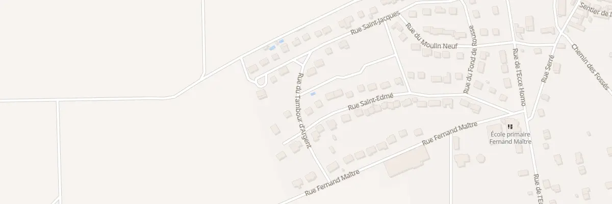 Plan du 31 Rue Saint Edme à Sergines
