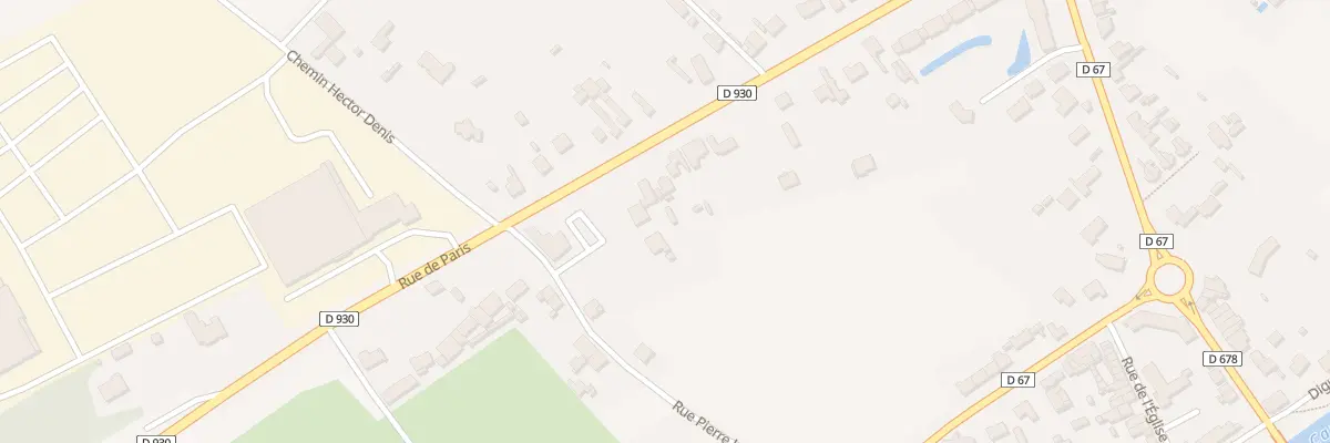 Plan du 321 Rue de Paris à Saint-Quentin