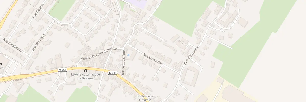 Plan du 2T Rue Lamartine à Baisieux