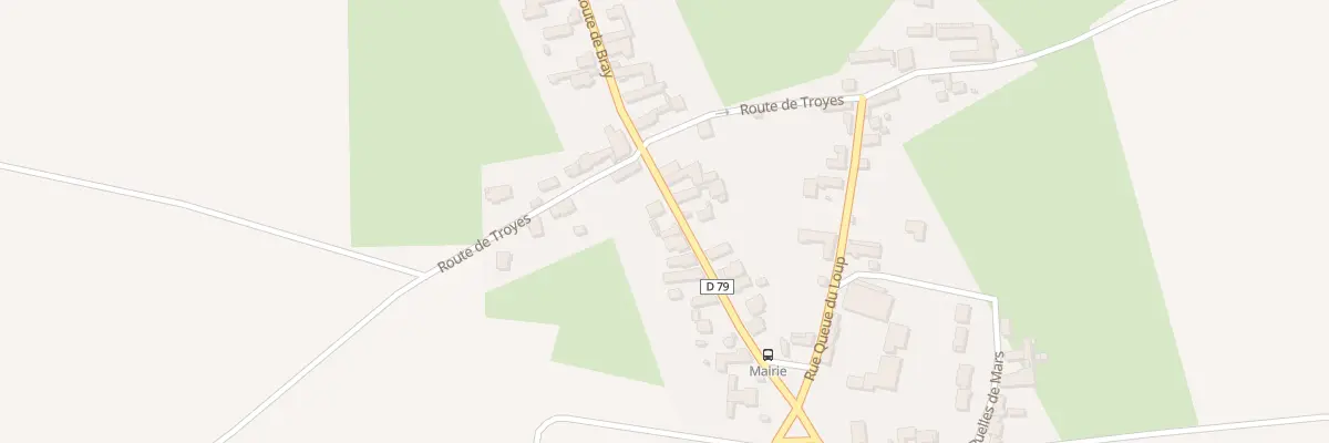 Plan du 17 Rte de Bray à Montigny-le-Guesdier