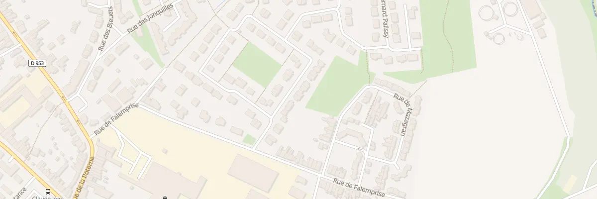 Plan du 18 Rue du Moulin des Loups à Orchies