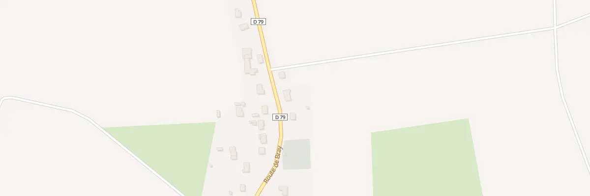 Plan du 40 Rte de Bray à Montigny-le-Guesdier