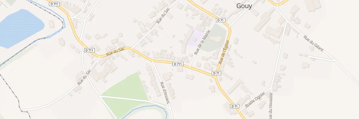 Plan du 10 Rue de la Prairie à Gouy