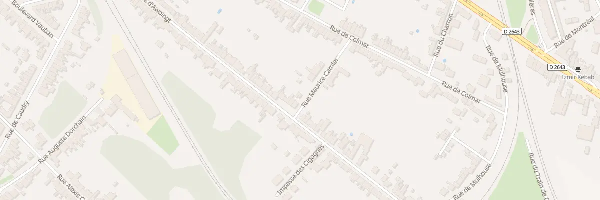 Plan du 103 Rue d’Awoingt à Cambrai