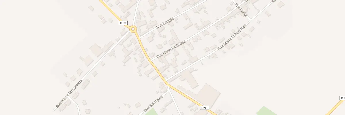 Plan du 35 Rue Henri Barbusse à Nauroy