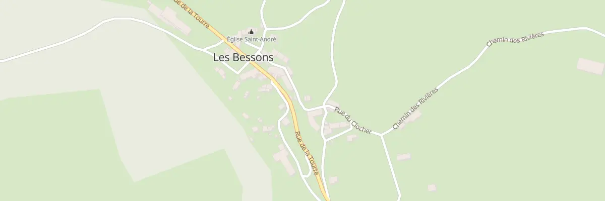 Plan du 5125 Les Bessons aux Bessons