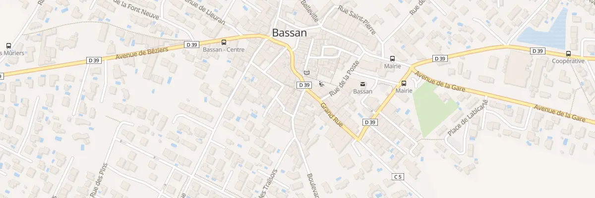 Plan du 2 Bd du Jeu de Mail à Bassan