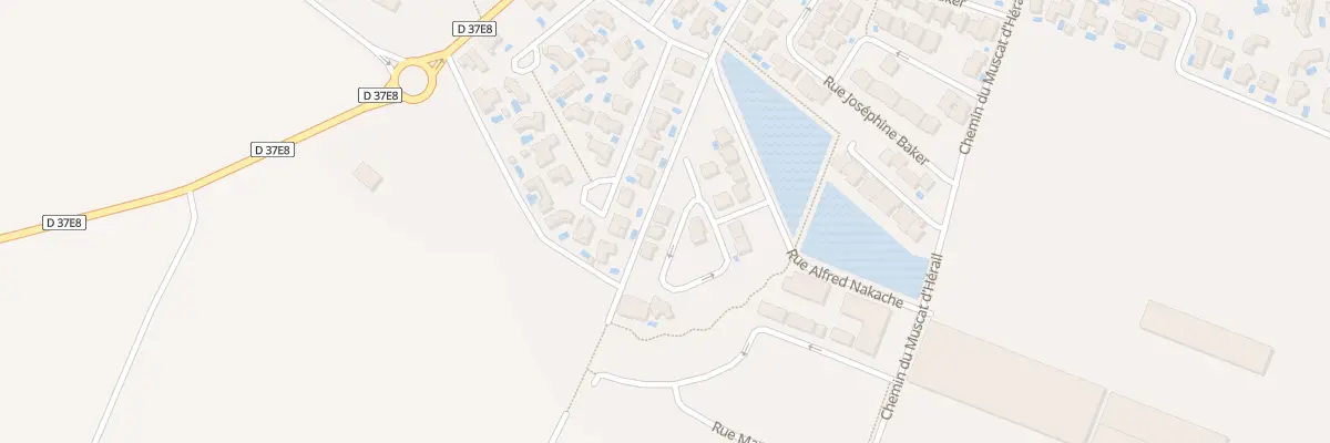 Plan du 90 Lot Les Mazeilles à Sauvian