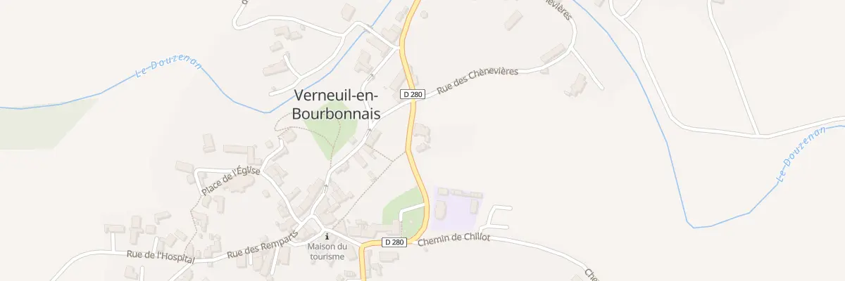 Plan du 4 Rue des Ecoliers à Verneuil-en-Bourbonnais