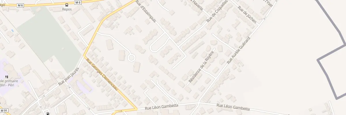 Plan du 36 Rue Estaimpuis à Leers