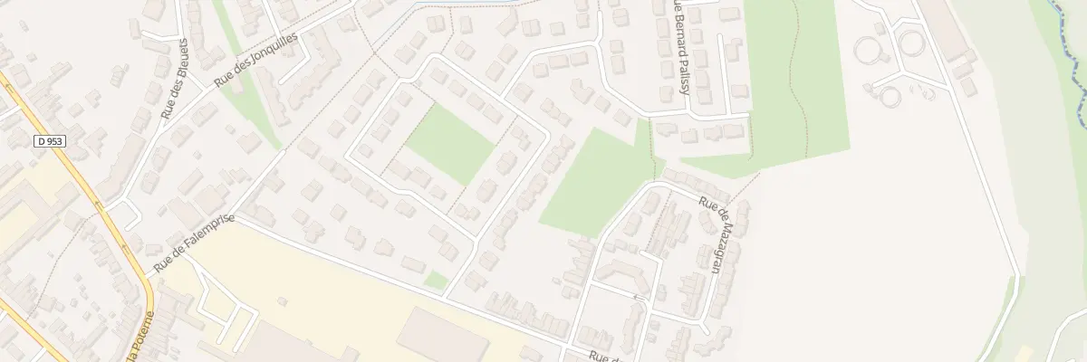 Plan du 24 Rue du Moulin des Loups à Orchies