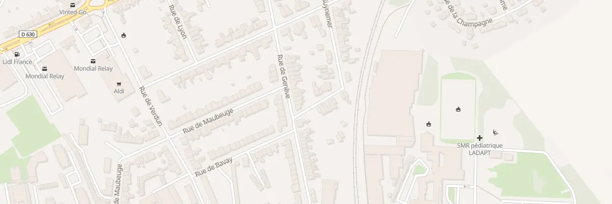 Plan du 39 Rue de Genève à Cambrai