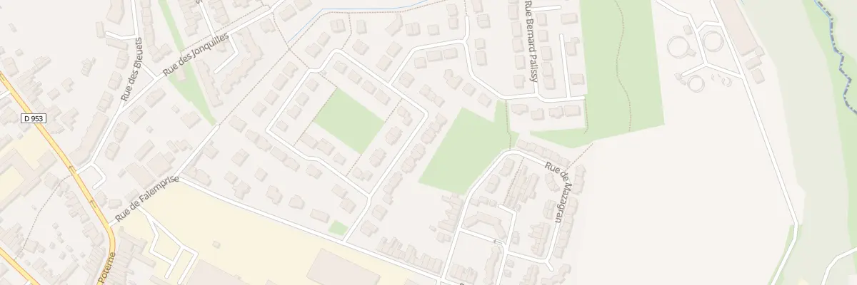 Plan du 26 Rue du Moulin des Loups à Orchies