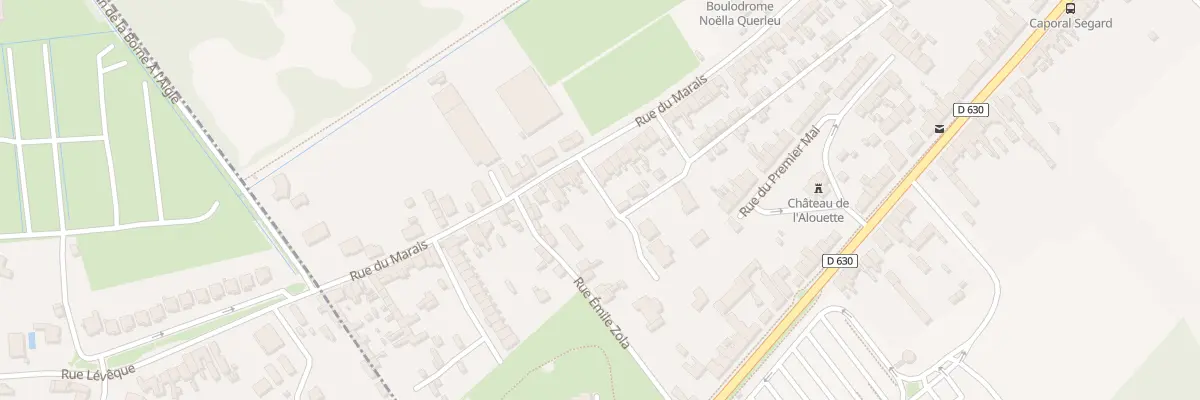 Plan du 90 Rue du Marais à Escaudœuvres