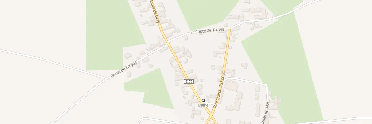 Plan du 8 Rte de Bray à Montigny-le-Guesdier