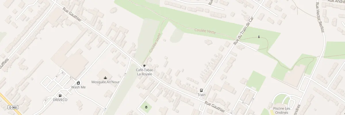 Plan du 139 Rue Gauthier à Cambrai