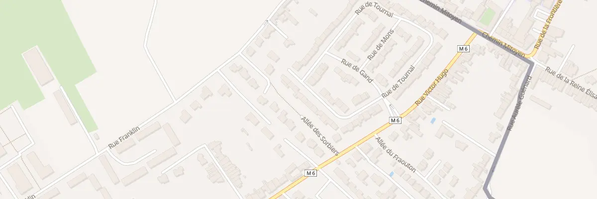 Plan du 88 Rue de Tournai à Leers