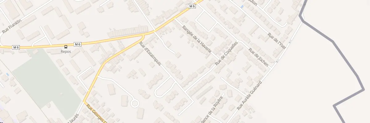 Plan du 72B Rue Victor Hugo à Leers