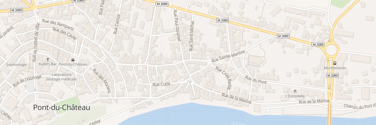 Plan du 22 Rue Sainte-Martine à Pont-du-Château