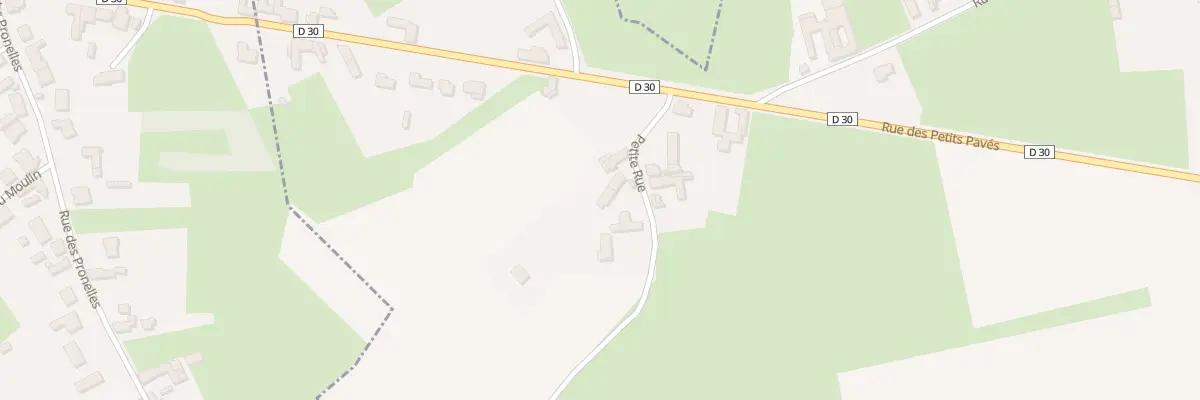 Plan du 6 Petite Rue à Marchiennes