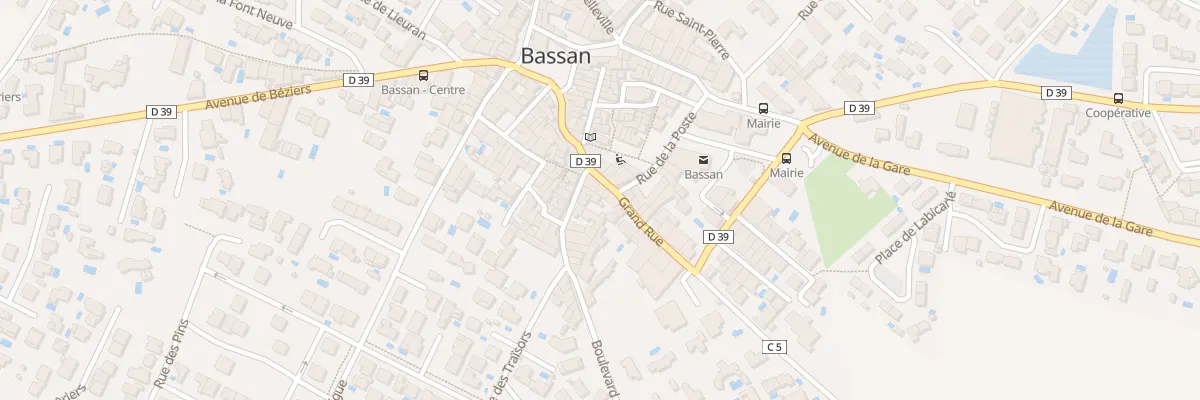 Plan du 3 Bd du Jeu de Mail à Bassan