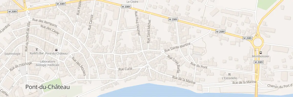 Plan du 41 Rue Sainte-Martine à Pont-du-Château