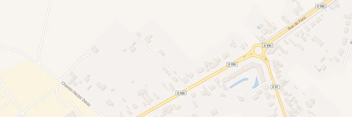 Plan du 374 Rue de Paris à Saint-Quentin