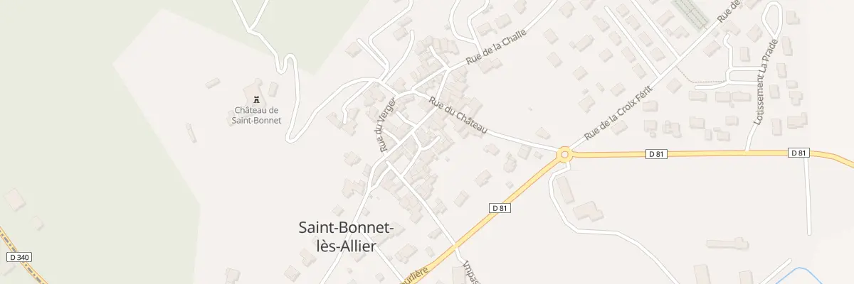 Plan du 3 Imp sous l’Epiade à Saint-Bonnet-lès-Allier