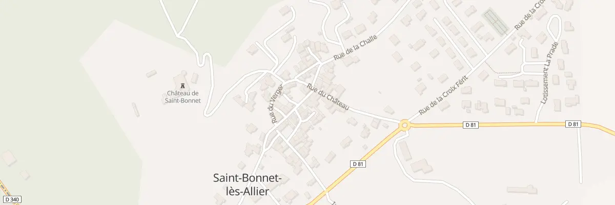 Plan du 5 Rue des Granges à Saint-Bonnet-lès-Allier