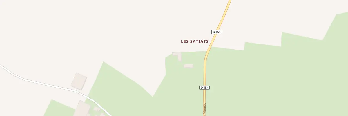 Plan du 71 Les Satiats à Saint-Malo-en-Donziois