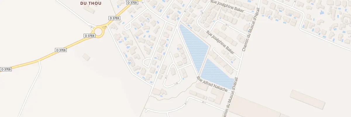 Plan du 6 Imp Germaine Tillion à Sauvian