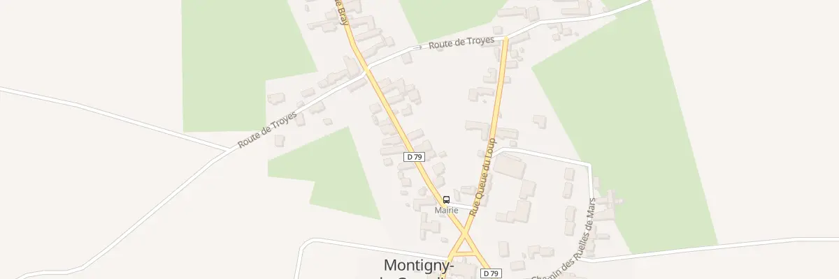 Plan du 6 Rte de Bray à Montigny-le-Guesdier