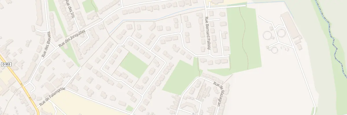 Plan du 34 Rue du Moulin des Loups à Orchies