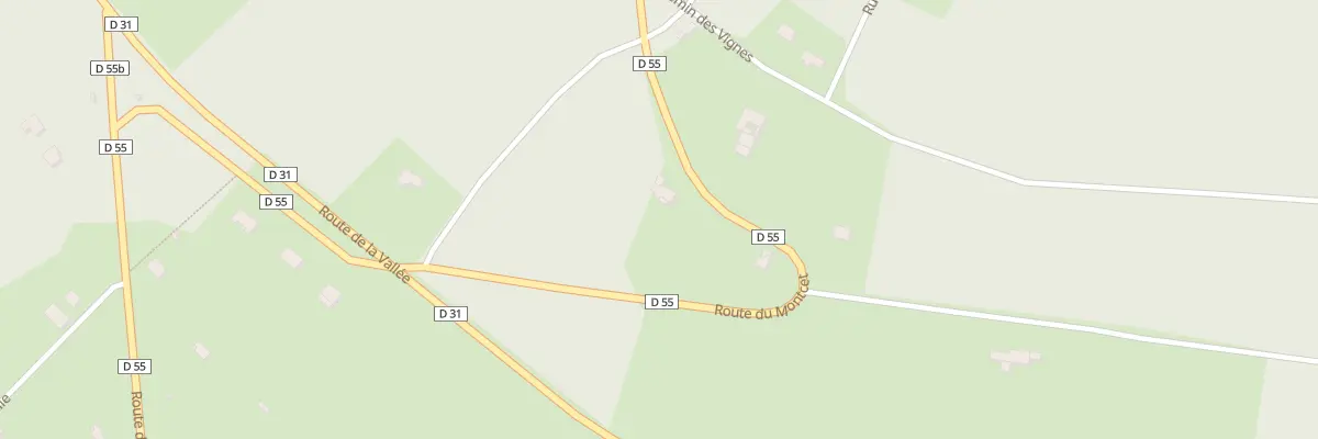 Plan du 78 Rte du Montcet à Boitron