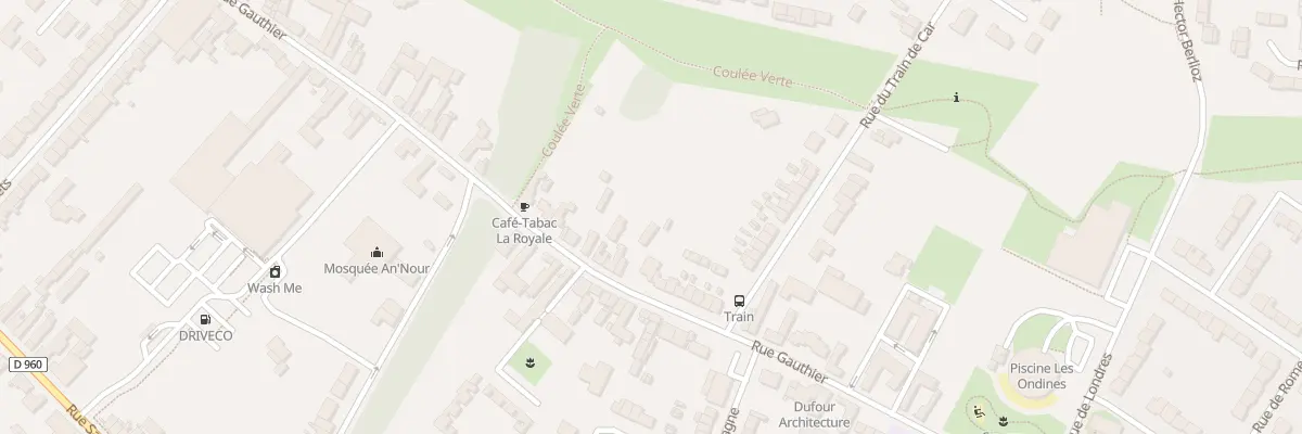 Plan du 141 Rue Gauthier à Cambrai