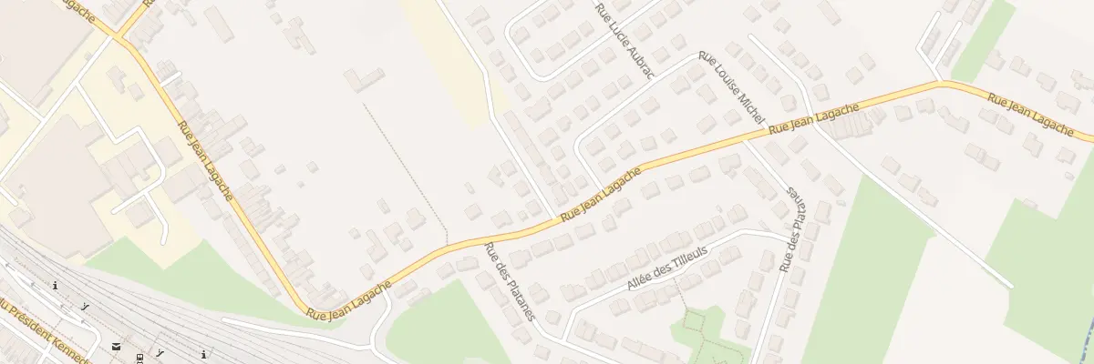 Plan du 67 Rue Jean Lagache à Orchies