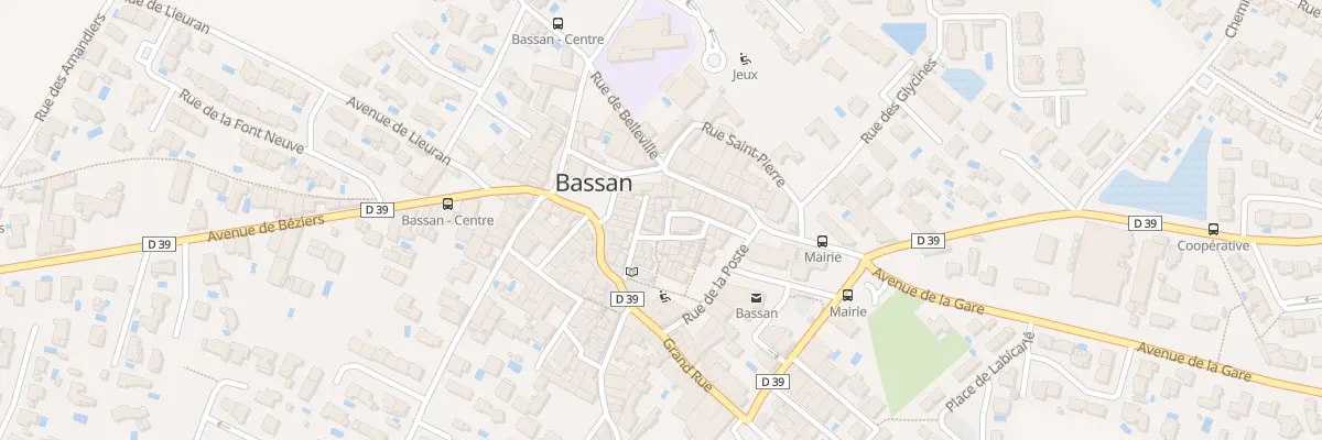 Plan du 1 Rue de l’Eglise à Bassan