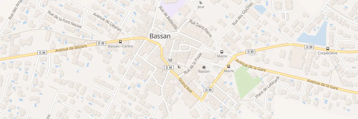 Plan du 8 Rue des Remparts à Bassan